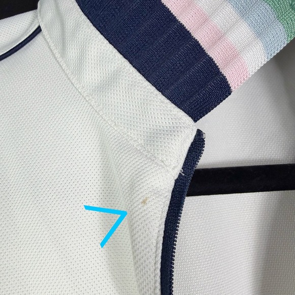 RLX Ralph Lauren Heavyweight Pique Dress White Polo Mini Short Sleeve Sz L - Picture 10 of 10